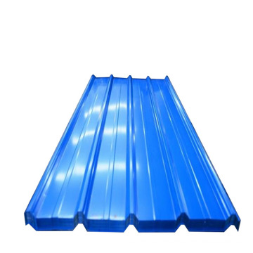 DX51 0.2mm PPGI Steel Corrugated Sheet RAL Color Coated Steel Roof Sheet